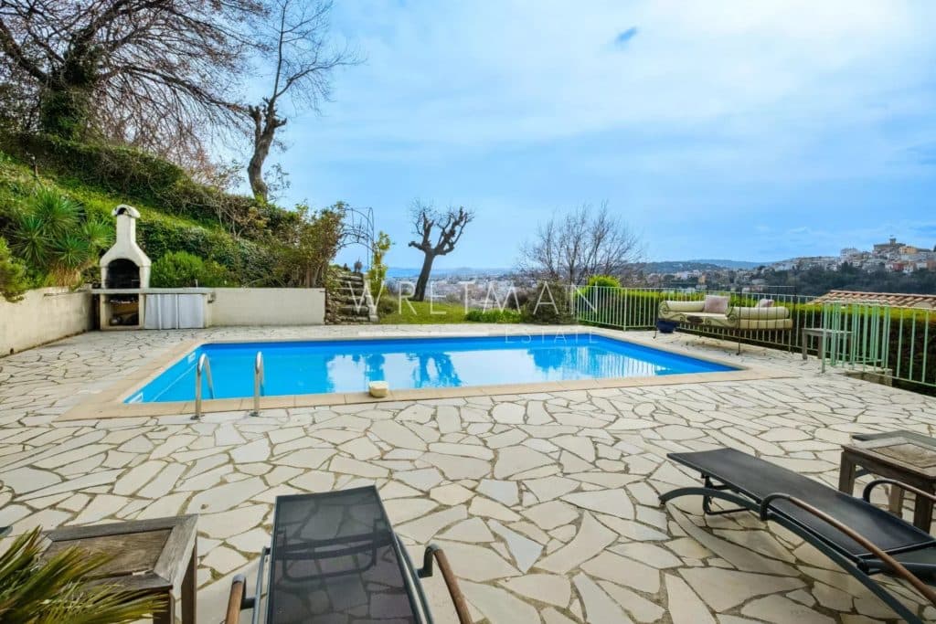 Beautiful Villa with Panoramic Sea View – Cagnes-sur-Mer – Les Collettes — photo 1