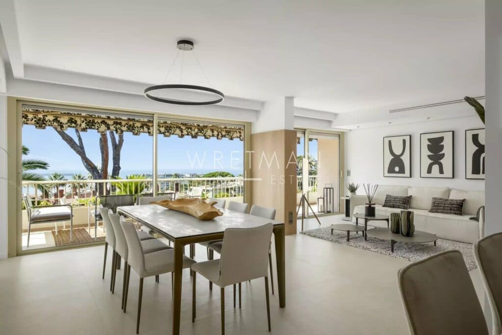Fully renovated 4 bedrooms apartment with panoramic sea view – Cannes Californie — photo 1