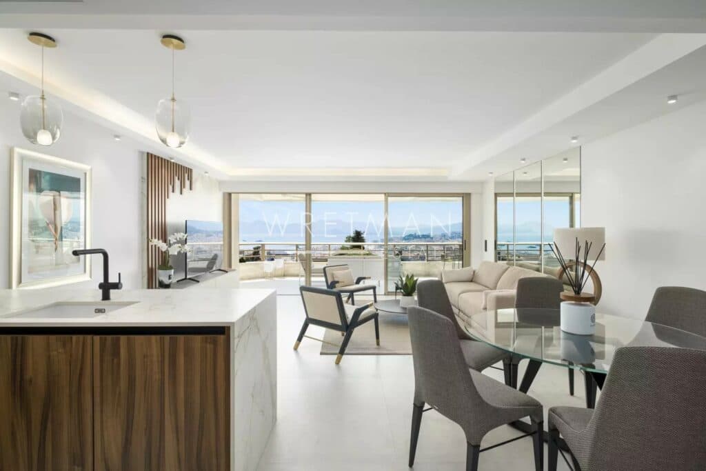 Stunning 4-bedroom apartment with a terrace overlooking the sea – Cannes Californie — photo 1