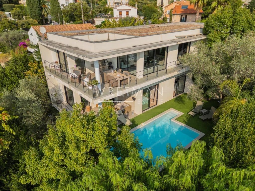 Stunning contemporary villa with sea view and swimming pool – Le Cannet — photo 1