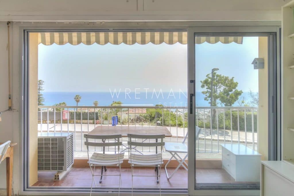 Studio apartment with balcony and panoramic sea views – Menton Garavan — photo 1