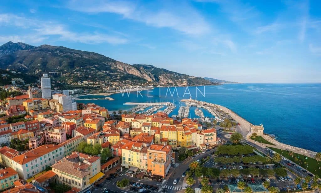 New development – 2 / 3-bedroom flat with terasse and sea views – Menton Garavan — photo 1