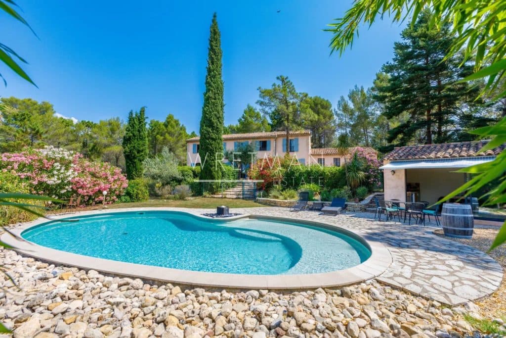 Elegant Bastide with Pool on 12,000 sqm of Land – Tourrettes — photo 1