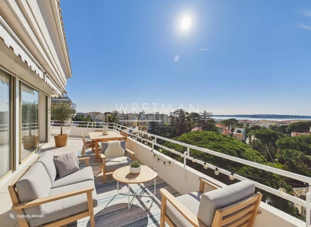Superb Penthouse with magnificent sea view – Cannes Basse Californie — photo 1