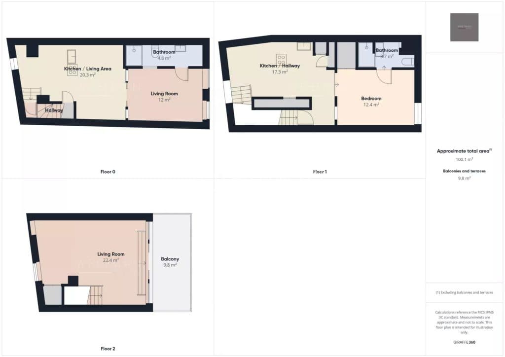 Townhouse with terrace and sea views – Menton old town — photo 1