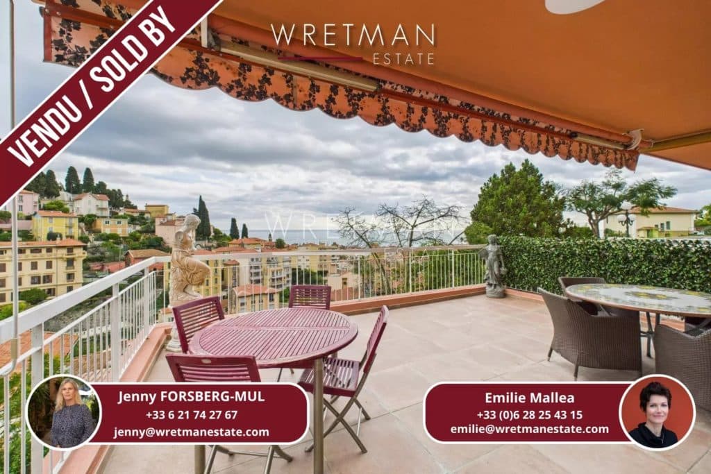 2-bedroom apartment with terrace, car park and spectacular view – Menton — photo 1