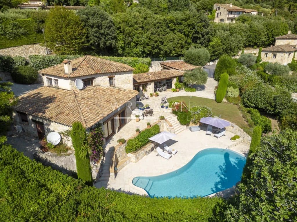 Charming stone house with sea view – Tourrettes-sur-Loup — photo 1